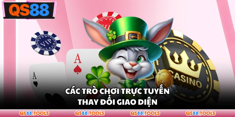 Các trò chơi trực tuyến thay đổi giao diện